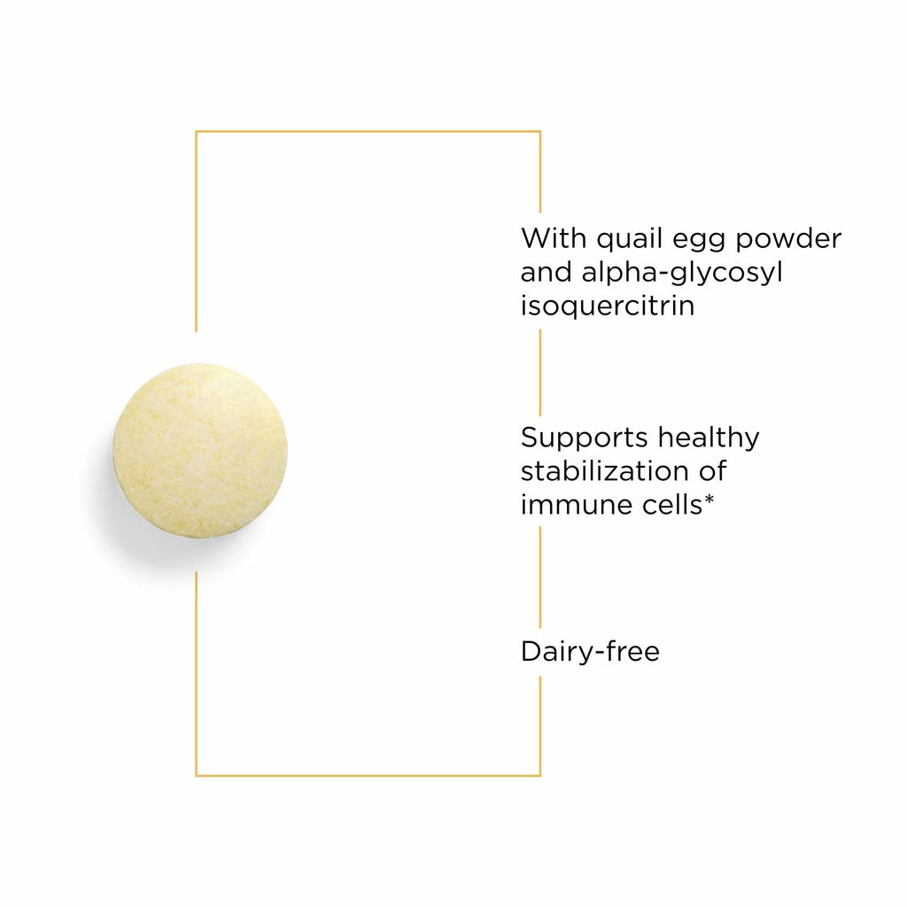 Integrative Therapeutics AllQlear - Seasonal Supplement for Immune Support *- Quail Egg Powder Blend - Dairy-Free - Berry Flavored, 60 Chewable Tablets (30 Servings) Integrative TherapeuticsBuy Supplements Australia