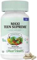 Teen Vitamins for Boys 12-17 - Teen Multivitamin Supreme with D3, Iron, Calcium, Biotin, Digestive Enzymes Maxi HealthBuy Supplements Australia