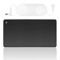LOYDBDT Grounding Mat,11.8x23.6inches,Grounding Mat with 15ft Grounding Cord