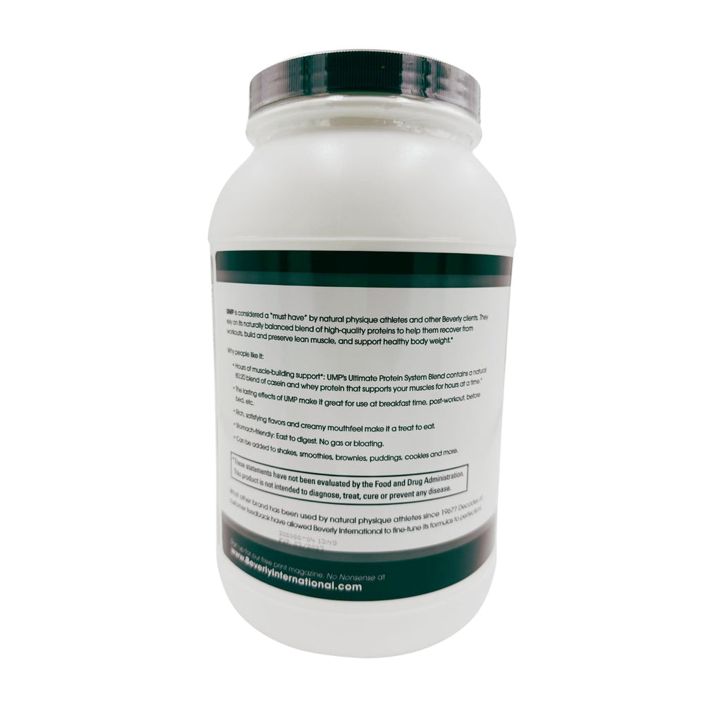 Beverly International UMP Protein Powder, Cookies & Cream. Unique Whey-Casein Ratio Builds Lean Muscle. Easy to Digest. No Bloat. (32.8 oz) 2lb .8 oz