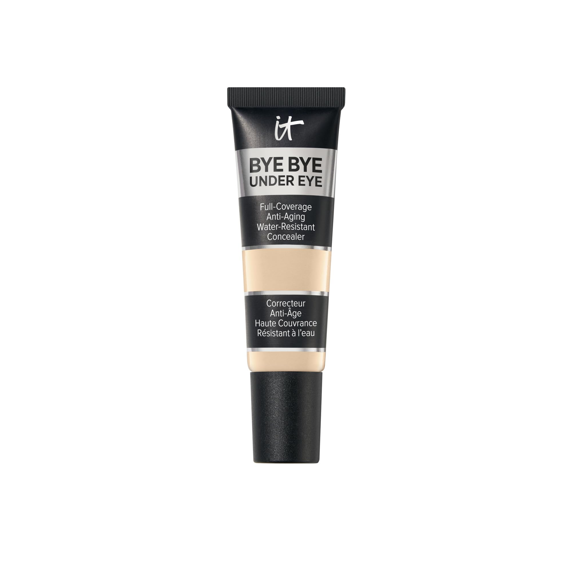 IT Cosmetics Bye Bye Under Eye Concealer (Light Nude) - Water-Resistant, Full Coverage Brightening Concealer For Dark Circles, Fine Lines, Redness & Discoloration, Anti-Aging, 24H Wear - 0.4 fl oz IT CosmeticsBuy Supplements Australia