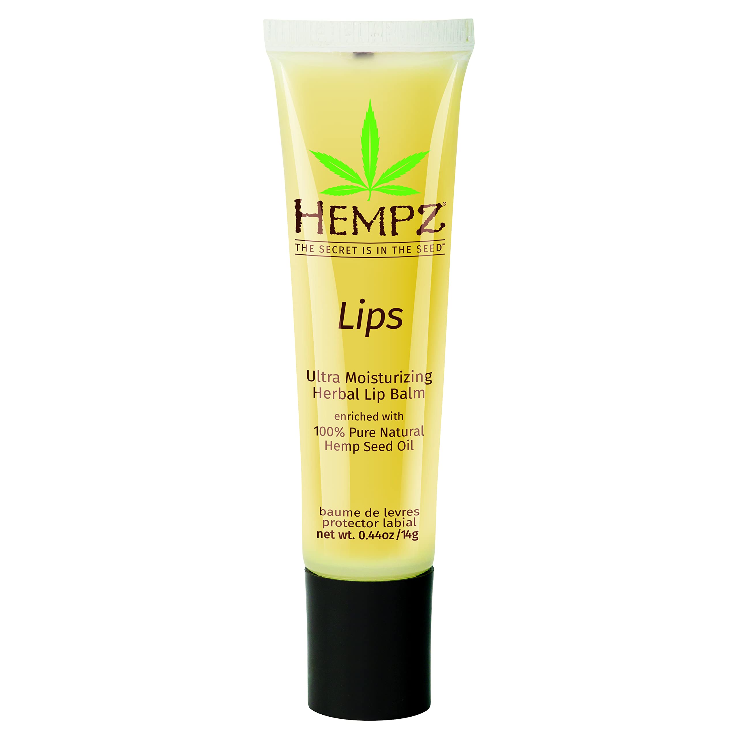 HEMPZ Herbal Ultra Moisturizing Lip Balm - Lip Treatment for Dry Cracked Lips, Provides Hydration and Nourishment for Men and Women - Premium, 100% Pure Natural Hemp Seed Oil - .44 oz HempzBuy Supplements Australia