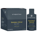 CYMBIOTIKA Golden Mind Nootropic - Boosts Focus, Memory, Alertness, Supports Nervous System with Bacopa, Green Tea, Lion’s Mane, L-Theanine, Rhodiola | 30 Pouches CYMBIOTIKABuy Supplements Australia