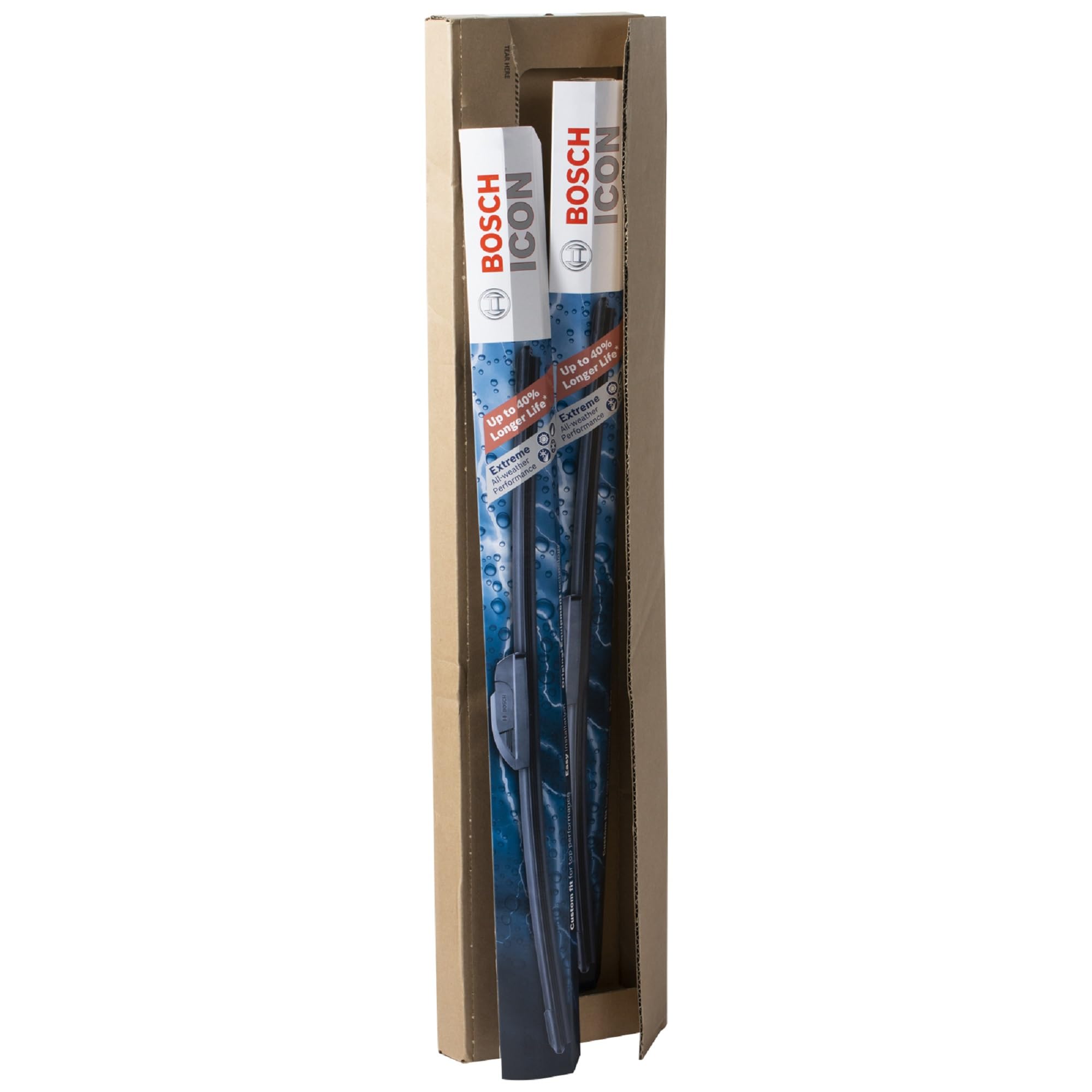 BOSCH 22A20A ICON Beam Wiper Blades - Driver and Passenger Side - Set of 2 Blades (22A & 20A) Bosch buy supplements Au