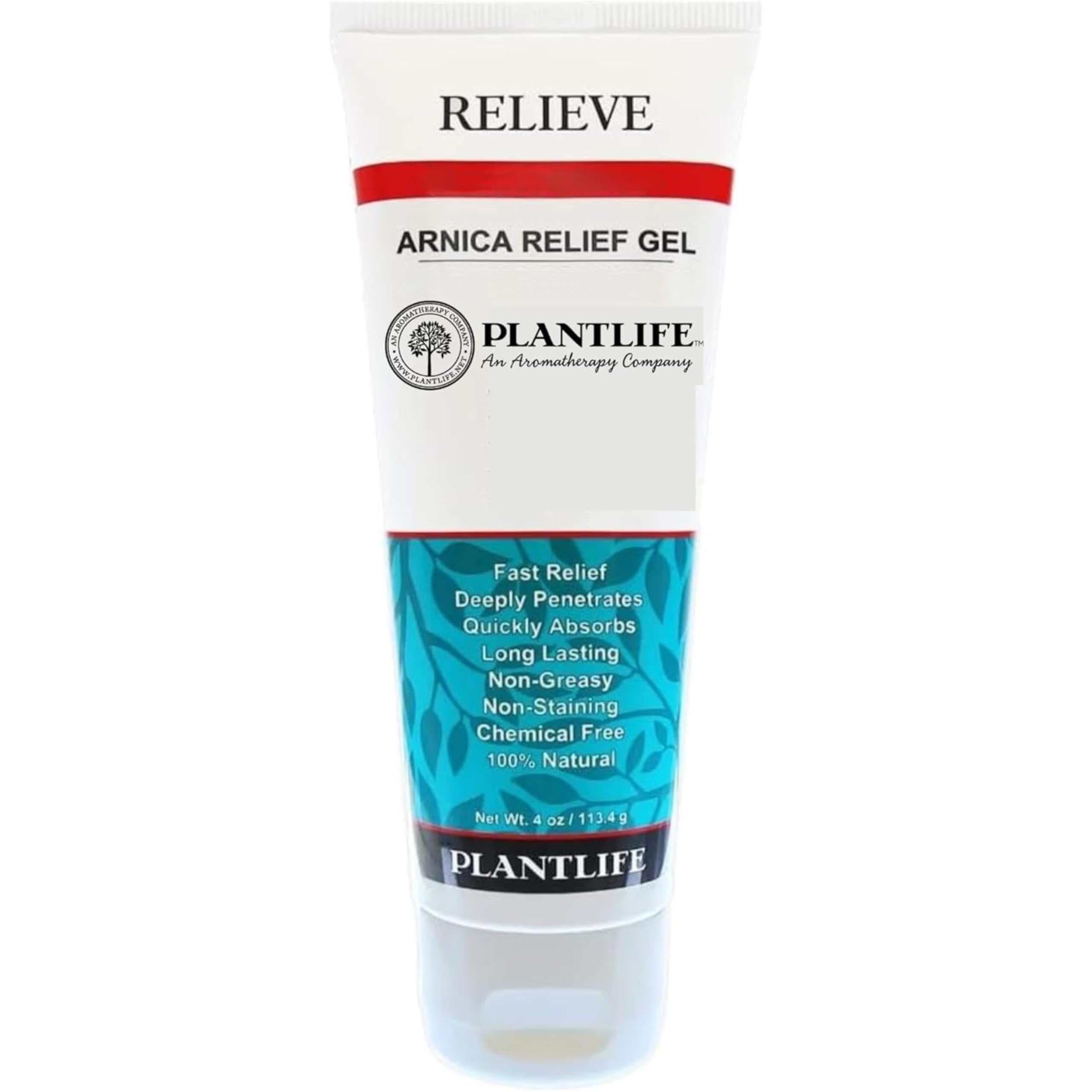 Plantlife Arnica Relieve Gel - Made with Arnica and 100% Pure Essential Oils - Relieve Products are a Homeopathic Solution for Everyday Use - Works Quickly and Effectively - Made in California PlantlifeBuy Supplements Australia