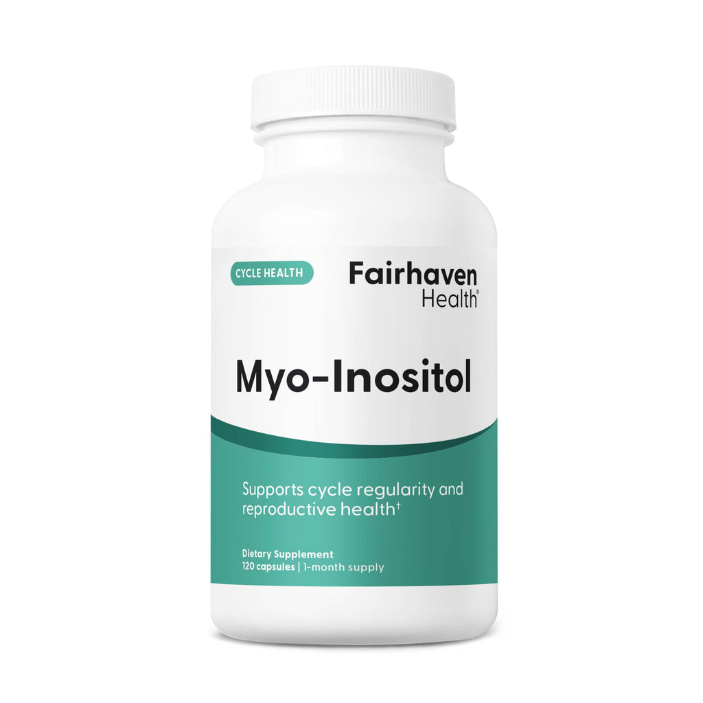 Fairhaven Health Myo-Inositol Supplement for Women and Men | Vitamin B8 2000mg | Vegan Inositol Powder Capsules | Gluten, Dairy and Soy Free | 120 Inositol Capsules Fairhaven HealthBuy Supplements Australia