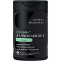 Sports Research® Organic Ashwagandha – Adaptogen for Relaxation, Calm & Sleep Support – Made with Organic KSM-66® – 600 mg – Non-GMO Verified, Gluten-Free, Certified Vegan – 90 Veggie Capsules Sports Research buy supplements Au