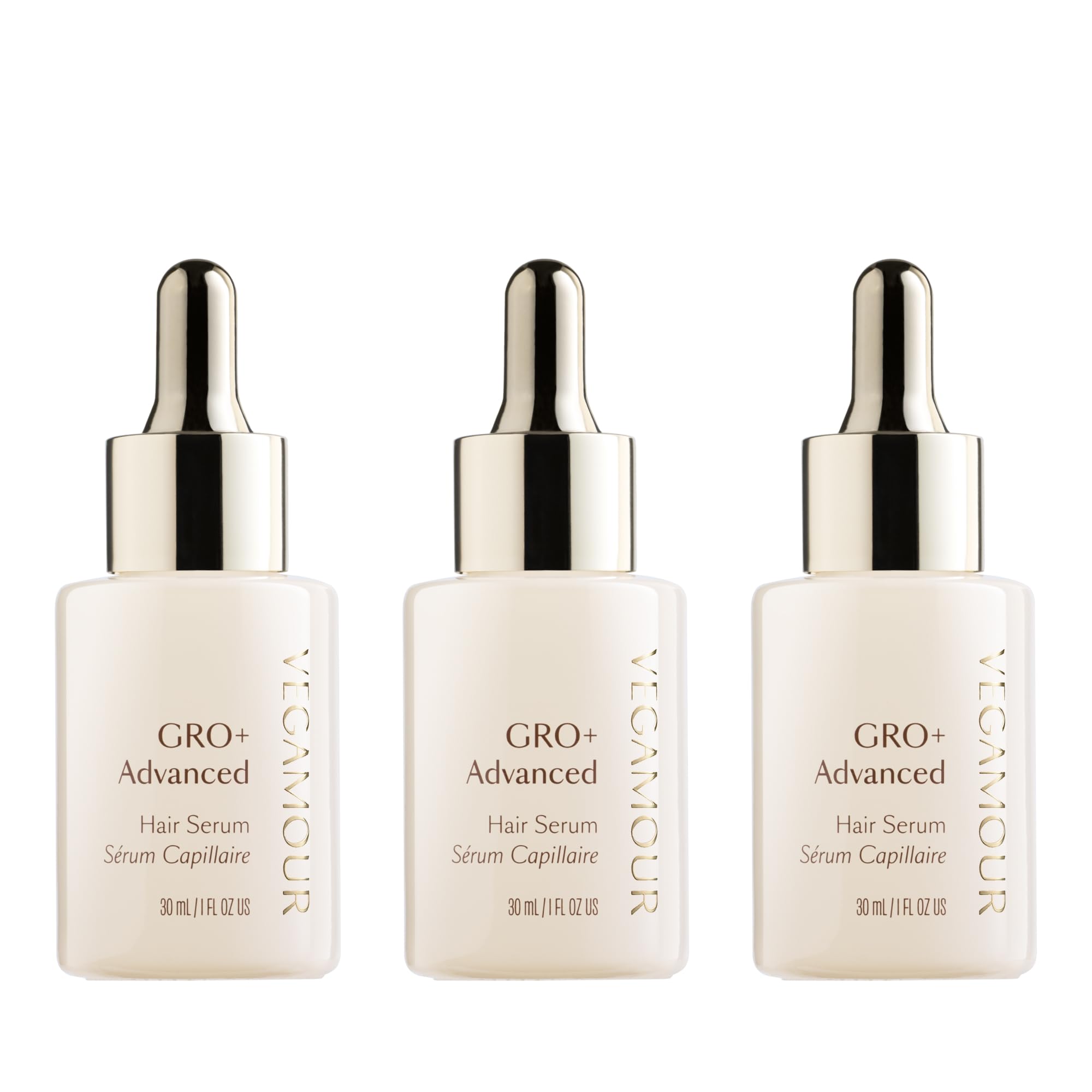 VEGAMOUR GRO+ Advanced Hair Serum for Improving Hair Density, Tonic Reduces Shedding and Promotes a Healthy Scalp, 3 pack VEGAMOURBuy Supplements Australia
