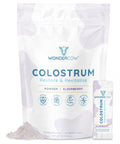 WONDERCOW Colostrum Supplement Powder for Gut Health, Immune Support & Wellness | Natural IgG Pure Whole Bovine Colostrum Superfood, Elderberry, 30 Servings WONDERCOWBuy Supplements Australia