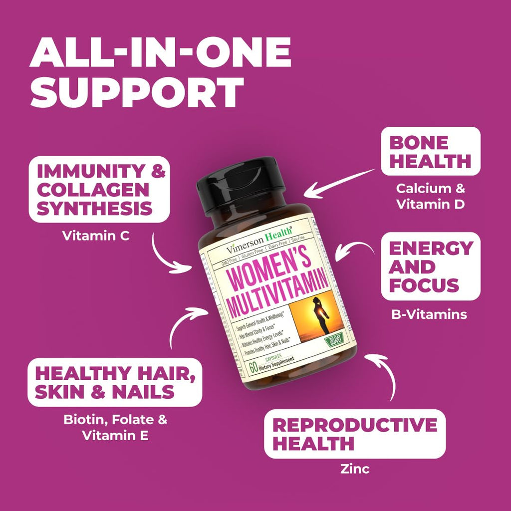 Multivitamin for Women - Womens Multivitamin & Multimineral Supplement Vimerson HealthBuy Supplements Australia