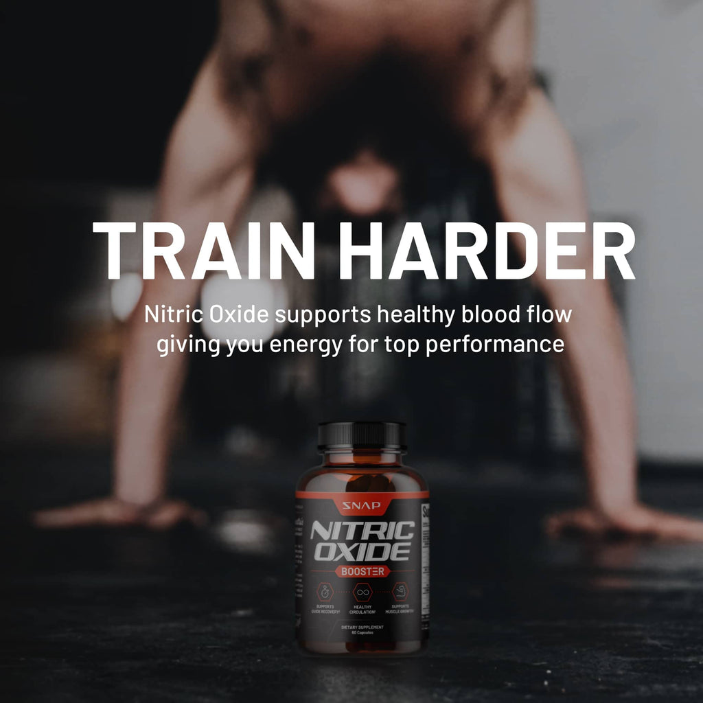 Snap Supplements Nitric Oxide Booster, Performance Formula for Stamina & Endurance Snap SupplementsBuy Supplements Australia