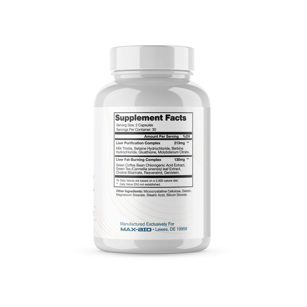 (Official 1 Month) Liv Pure Capsules Liver Detox Pills, LivPure Supplement - Live Pure Liver Detox Max-BioBuy Supplements Australia
