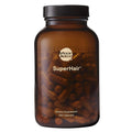 Moon Juice SuperHair Hair Growth Vitamins for Women & Men with Biotin & Saw Palmetto - Clinical Strength Multivitamin Hair Supplement Moon Juice