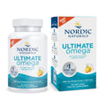 Nordic Naturals Ultimate Omega, Lemon Flavor - 90 Soft Gels - 1280 mg Omega-3 - High-Potency Omega-3 Fish Oil Supplement with EPA & DHA