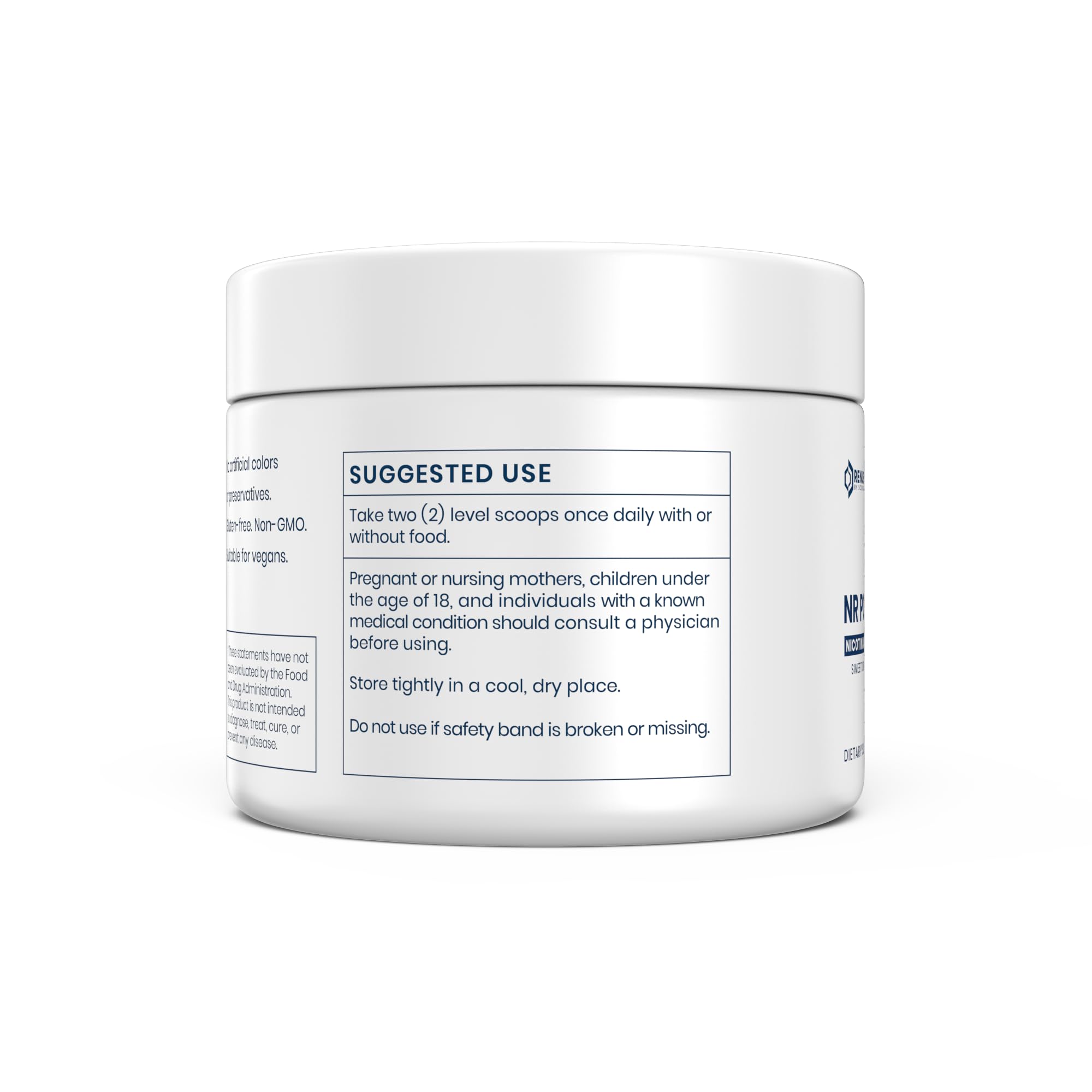 Renue By Science Nicotinamide Riboside | 1000mg Nicotinamide Powder - High Strength NR NAD Powder Sublingual Citrus Burst Flavor | Manufactured in The USA & Third-Party Tested | 60 Servings Renue By ScienceBuy Supplements Australia