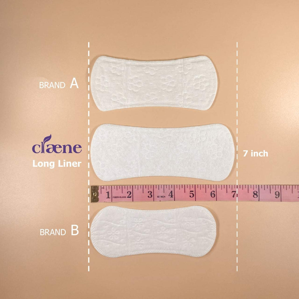 Claene Organic Cotton Panty Liners, Unscented, Thin, Cruelty-Free, Daily, Breathable Organic Panty CLAENEBuy Supplements Australia