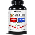 Healthfare Plant Sterols Capsules 2000mg | 240 Vegan Capsules | Beta Sitosterol & Phytosterol Complex | Plant-Based Supplement | Non-GMO & Gluten-Free | Made in the USA HealthfareBuy Supplements Australia