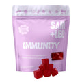 SAM+LEO Immunity Gummies with Elderberry, Echinacea, Zinc & Vitamin C for Kids & Teens – Immune Support Supplement Gummies | SAM+LEO