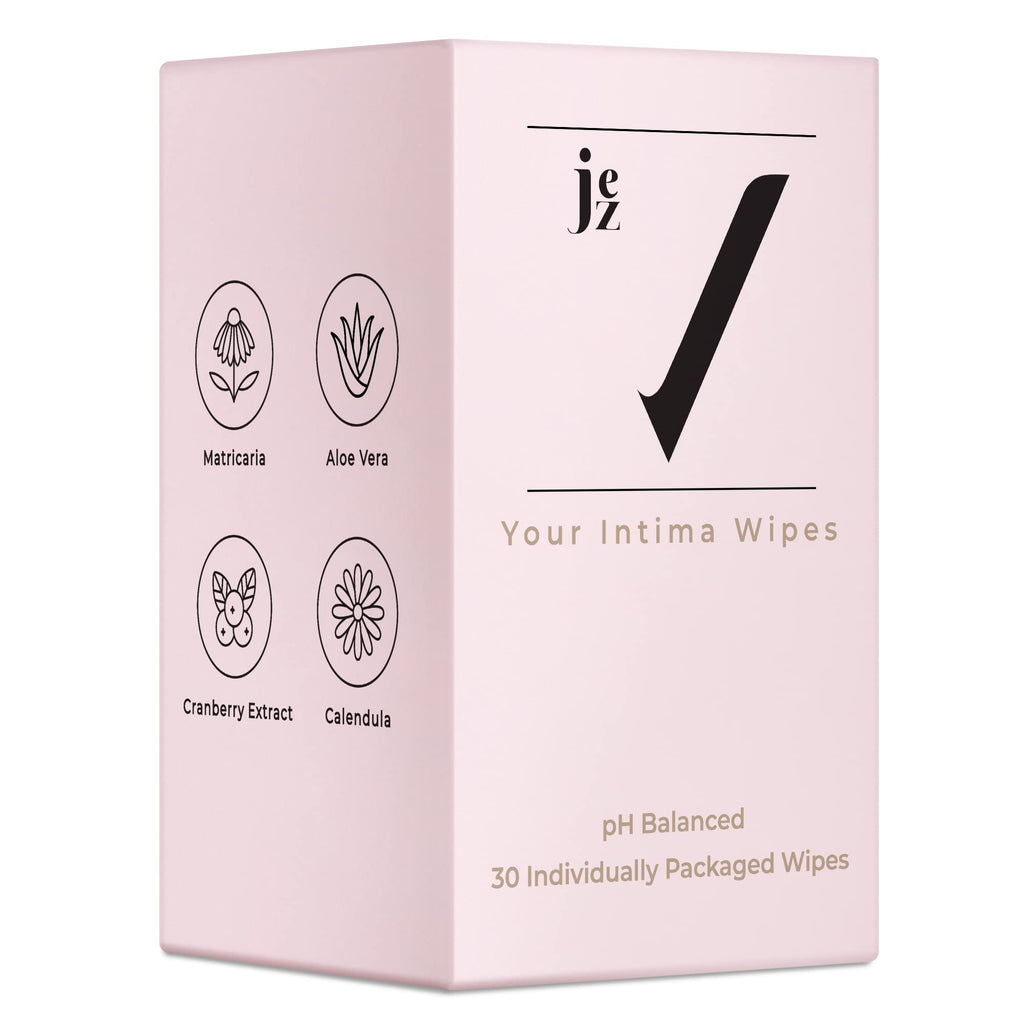 Jez Your Intima Wipes 30-Pack - Women's Feminine Care, Hygiene Products On the Go JEZBuy Supplements Australia