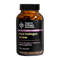 Organic Collagen Australia Pure Collagen & Liver Capsules – Muscle Strength & Vitality with Hydrolyzed Collagen, Grass-Fed Liver, and Vitamin B12 – 120 Capsules Organic Collagen Australia buy supplements Au