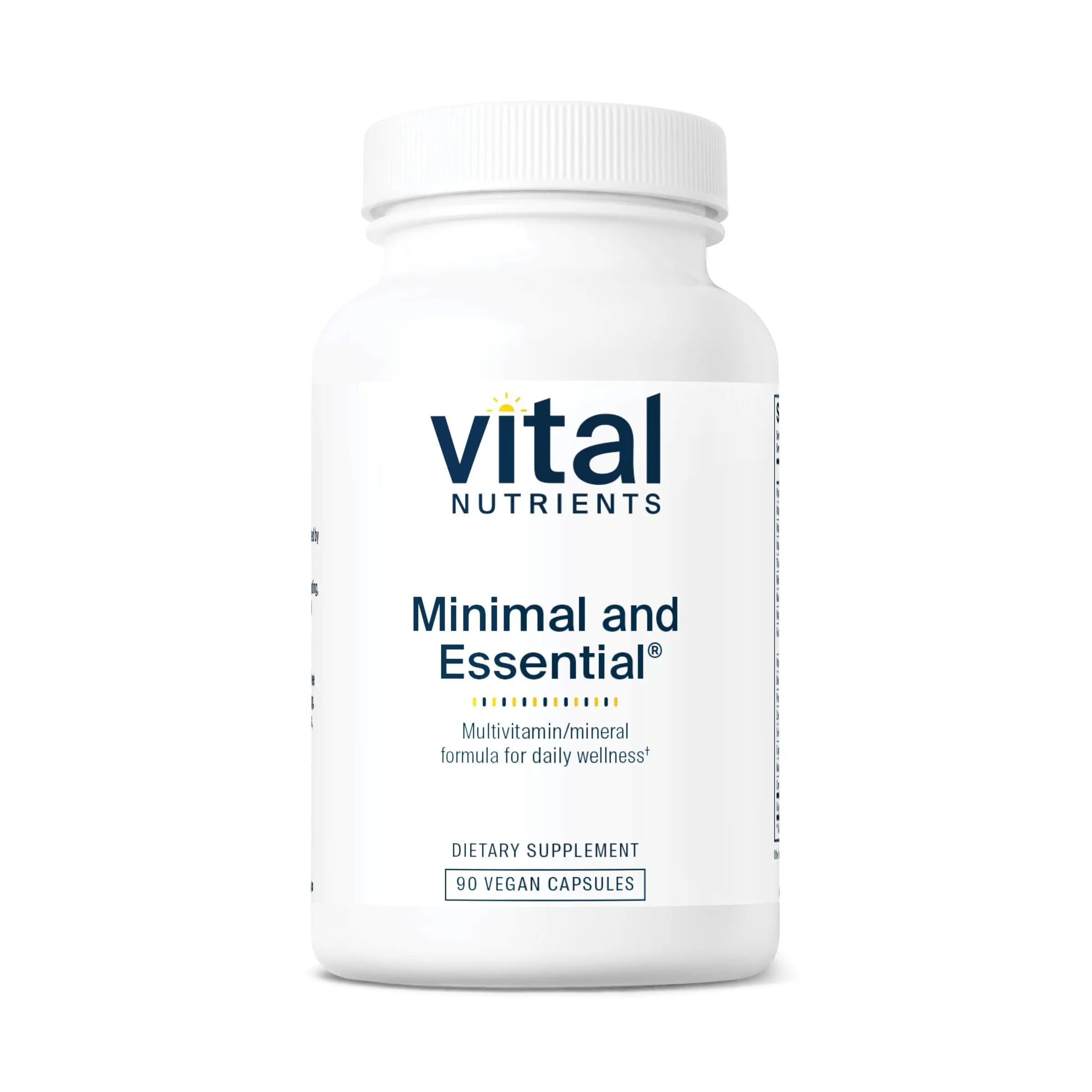 Vital Nutrients Minimal and Essential Multivitamin | Vegetarian One per Day Multi Vitamin, Mineral, & Antioxidant Supplement* | Vital Nutrients