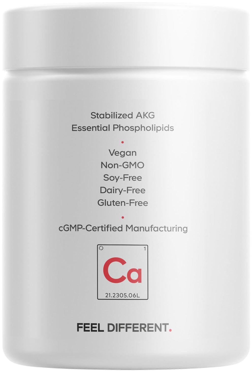 Codeage Liposomal Calcium AKG Supplement - Calcium Alpha-Ketoglutarate - 2-Month Supply - Liposomal Delivery - 1 Capsule Per Serving - Non-GMO, Gluten-Free - 60 Capsules CodeageBuy Supplements Australia
