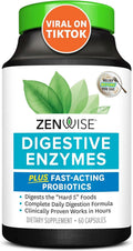 Zenwise Health Digestive Enzymes - Probiotic Multi Enzymes with Probiotics Zenwise HealthBuy Supplements Australia