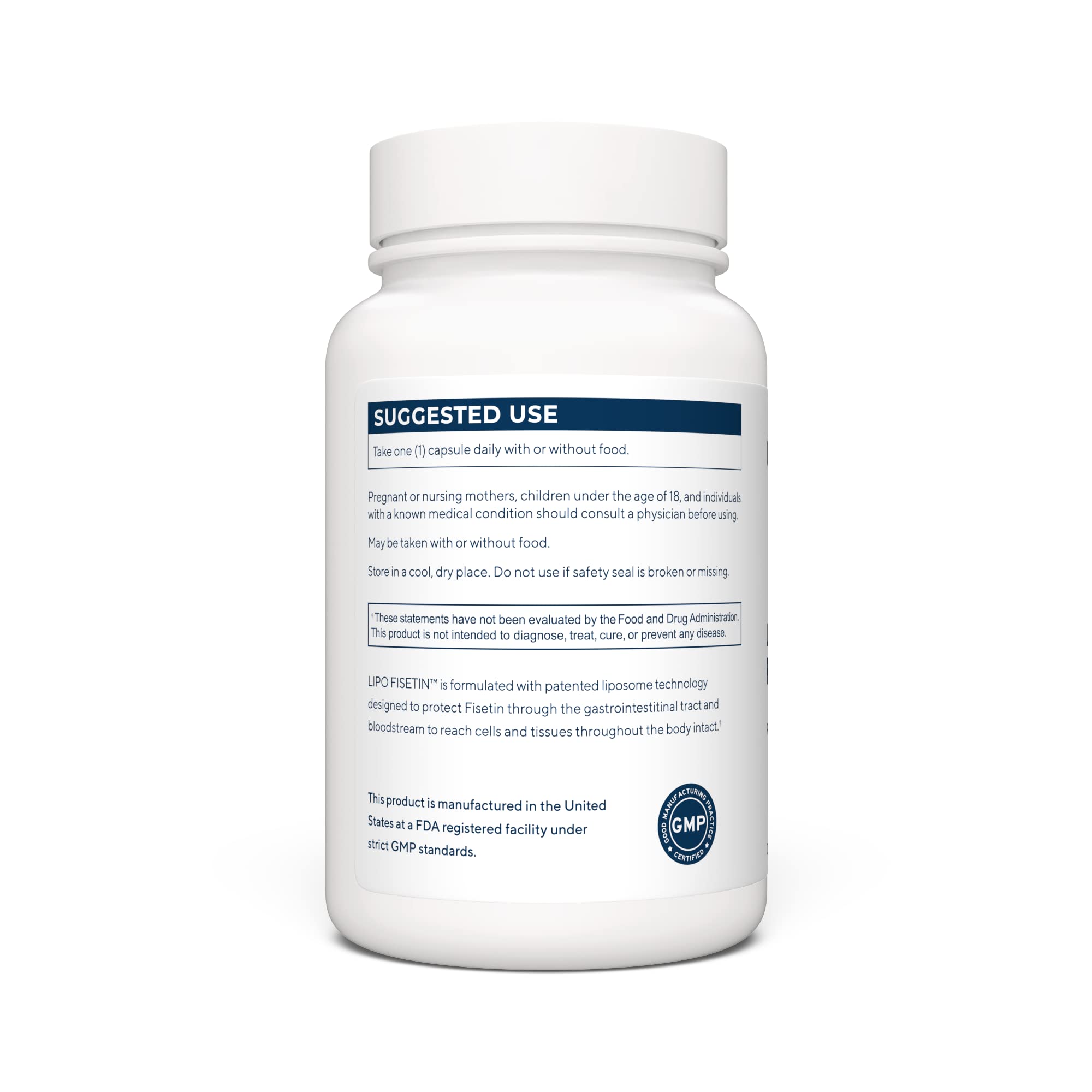 Renue By Science Fisetin | 90 Liposomal Fisetin Supplements - 150mg Fisetin per Serving | Senolytic Supplements | Bioavailable Formula for Increased Absorption | Non-GMO & Made in The USA Renue By ScienceBuy Supplements Australia