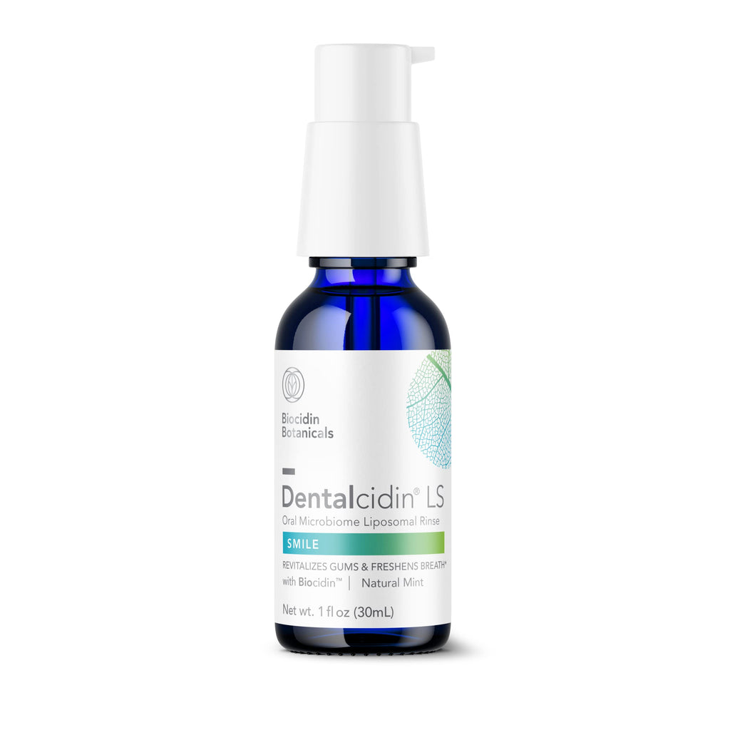 Biocidin Dentalcidin LS Liposomal Oral Rinse - Fluoride Free Mouthwash - Plant-Based, Professional Strength - Support Healthy Gums & Oral Microbiome - Freshen Breath (1oz) Bio-Botanical ResearchBuy Supplements Australia