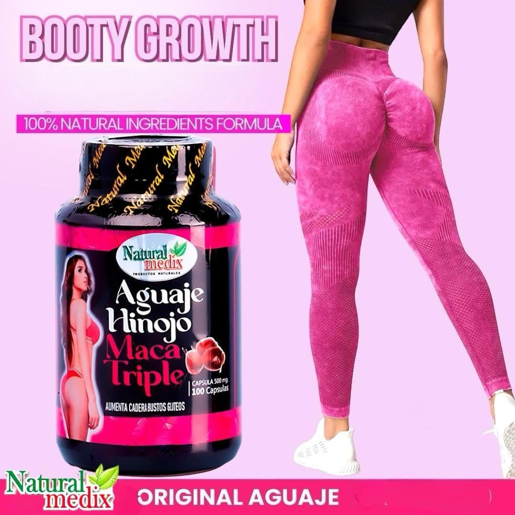 Natural medix Aguaje Hinojo Maca Triple (Maca Root Supplement) Premium 100 Capsules | Premium Botanical Blend for Feminine Balance & Confidence Natural medixBuy Supplements Australia