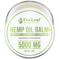 Hemp Oil Balm with Arnica, Camphor, Menthol & Peppermint, Herbal Cooling Balm for Muscles, Joints, Knees, Back & Body, Made in USA, 2oz FOXLEAFBuy Supplements Australia