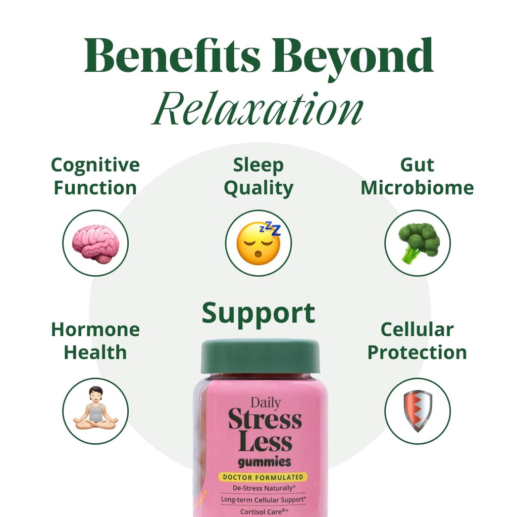 Semaine Stress Less Gummy with Cortisol Care™ 60 Count – Daily Support for Stress, Mood & Sleep SemaineBuy Supplements Australia