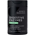 Sports Research Digestive Enzymes with Probiotics & Ginger - Plant Based for Dairy, Protein, Sugar & Carbs - Non-GMO Verified & Vegan Friendly (90 Veggie Capsules) Sports Research buy supplements Au