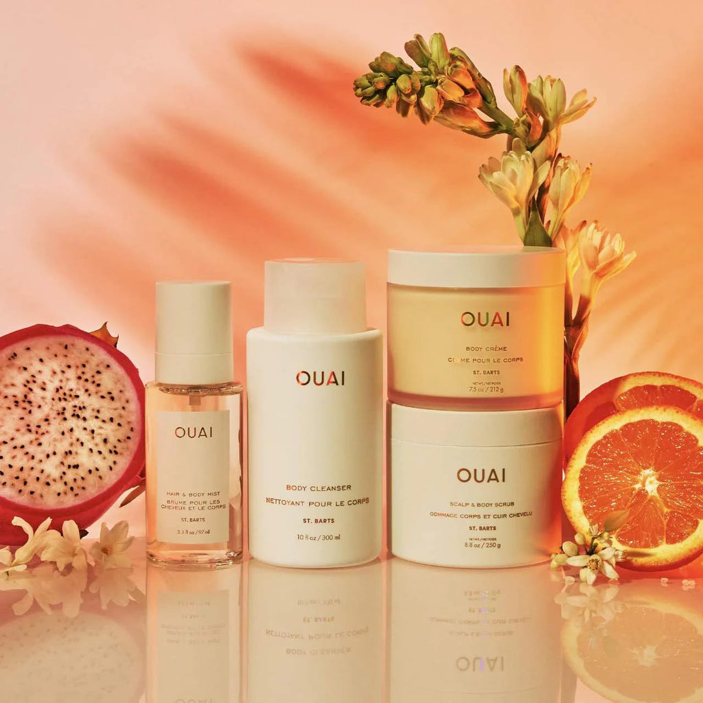 OUAI St. Barts Hair and Body Mist - Tropical-Scented Hair Perfume and Body Spray - Notes of Dragonfruit, Orange Blossom, Tuberose & Musk (3.3 Fl Oz) OUAIBuy Supplements Australia