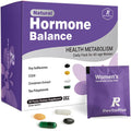 Natural Hormone Balance for Women, Menopause Supplements for Women with Evening Primrose Oil,CoQ10,Soy Isoflavones, Daily Pack Supports Peri+Menopause+Post, PMS,Metabolism,Mood,Energy 30Packs RevitaPlusBuy Supplements Australia
