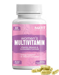 Women's Multivitamin – Complete Multivitamin for Women 50+ with Essential Vitamins A, B, C, D, E, Calcium & Iron – Supports Energy MAX FIT