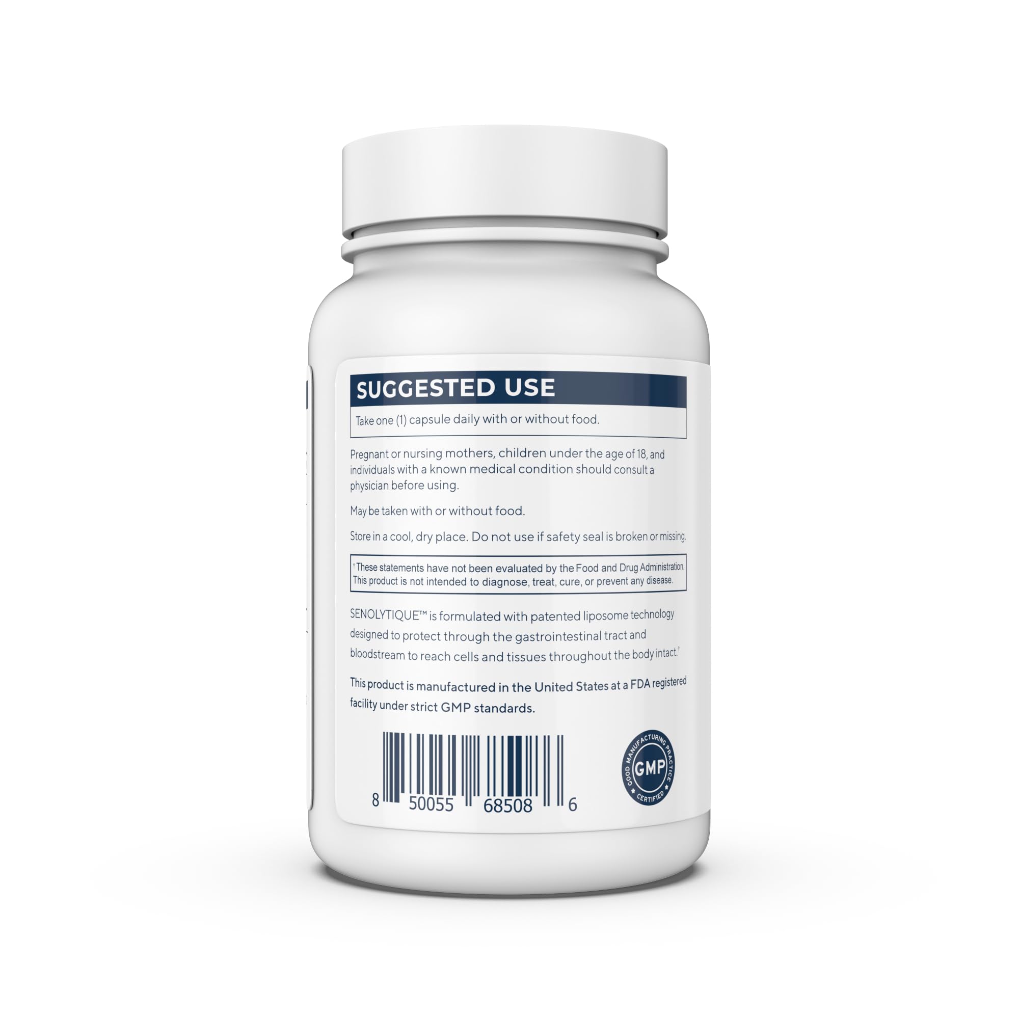 Renue By Science Senolytique Senolytic Supplements | 60 Capsules with Fisetin (35mg) Quercetin (78mg) & Spermidine (3mg) per Serving | Liposomal Formula | Manufactured in The USA & Third-Party Tested Renue By ScienceBuy Supplements Australia
