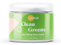 GOLDE - Clean Greens Superfood Face Mask - Made w/Chlorella & Spirulina - Great for Acne Prone, Oily & Dry Skin, Hydrating - Gentle Cleanser - Vegan - Aluminum-Free - 30g Jar GOLDEBuy Supplements Australia