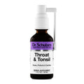 Dr. Schulze's Throat & Tonsil - Soothing Throat Spray for Fast-Acting Protection - Supports Immunity - Plant-Based Formula - Easy-Spray Nozzle - Gluten-Free & Vegan - 1 oz (13 Servings) Dr. Schulze'sBuy Supplements Australia