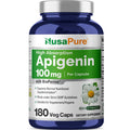 NusaPure Apigenin 100 mg per Capsule 180 Vcaps - Bioperine (Non-GMO, Gluten Free) NusaPureBuy Supplements Australia