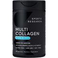 Sports Research® Multi Collagen Pills for Women & Men - Collagen Peptides (Type I, II, III, V, X) Enhanced with Hyaluronic Acid & Vitamin C - Gluten Free ­· Non-GMO - 90 Capsules Sports Research buy supplements Au