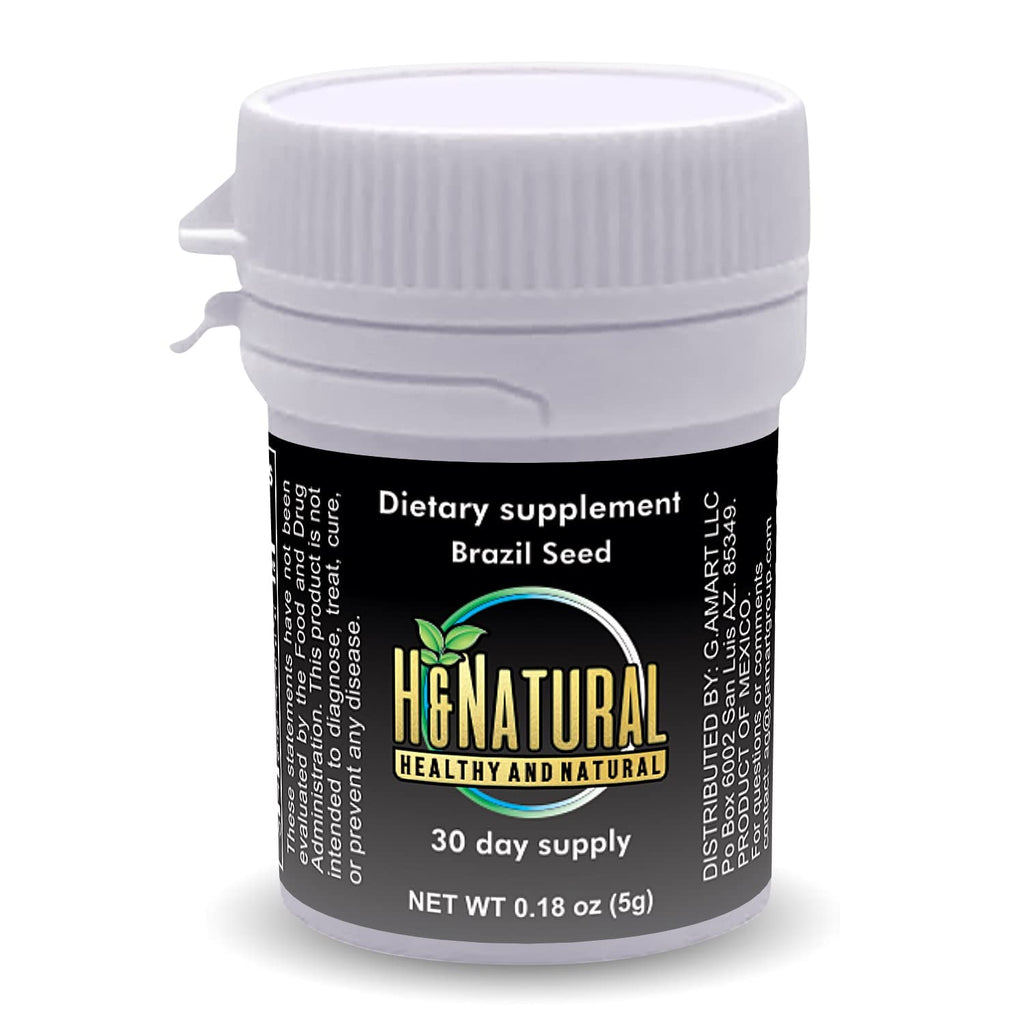 H&Natural 2 Pack! Brazil Seed Dietary Supplement 60 Pieces, Pure Natural Semilla de Brasil H&NaturalBuy Supplements Australia