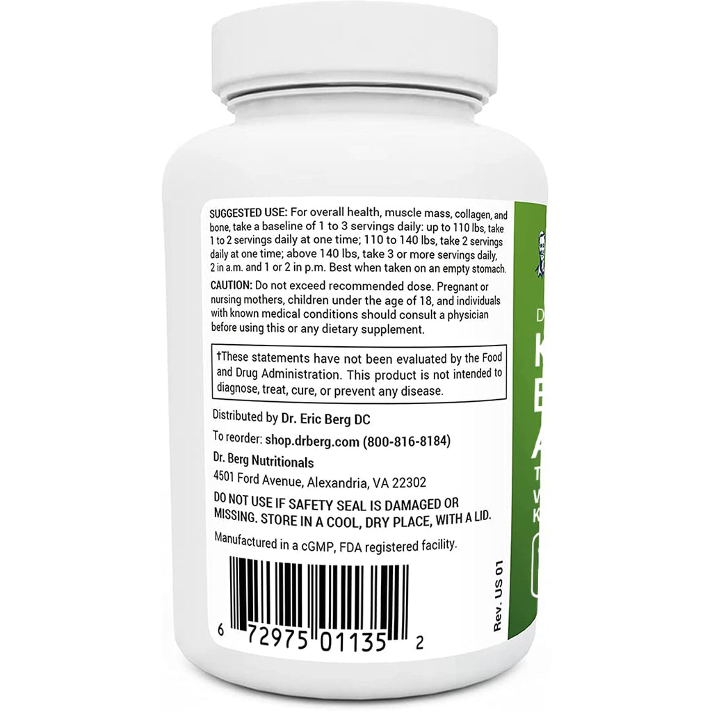 Dr. Berg's Keto Essential Aminos - Contains 8 Essentials Amino Acids -Keto Friendly Dr. Berg NutritionalsBuy Supplements Australia