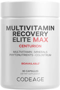 Codeage Multivitamin Recovery Elite Max Supplement - Vitamins A, C, D, E, B-Complex, Essential Minerals, Antioxidants, Colostrum Codeage