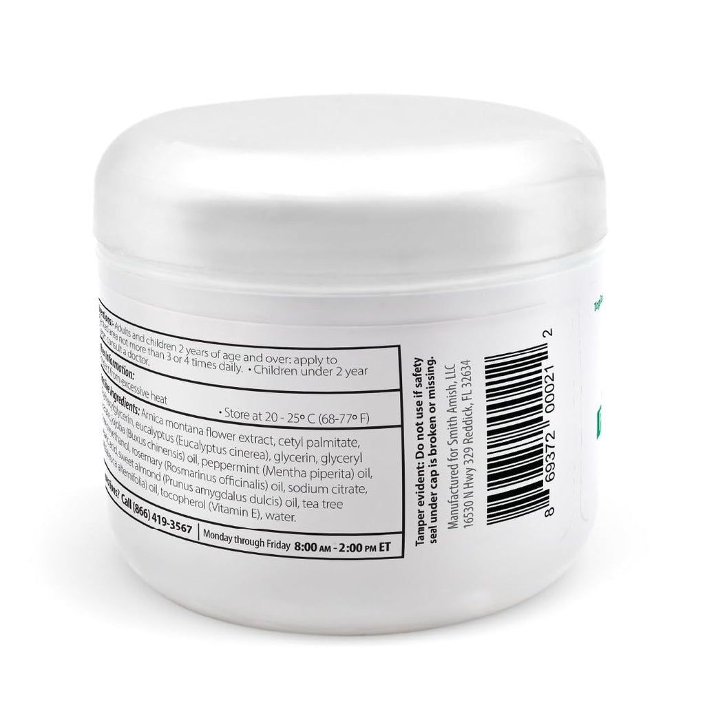 Smith Amish Arthritis Cream. Soothing and Cooling. 4.5 oz jar Smith AmishBuy Supplements Australia
