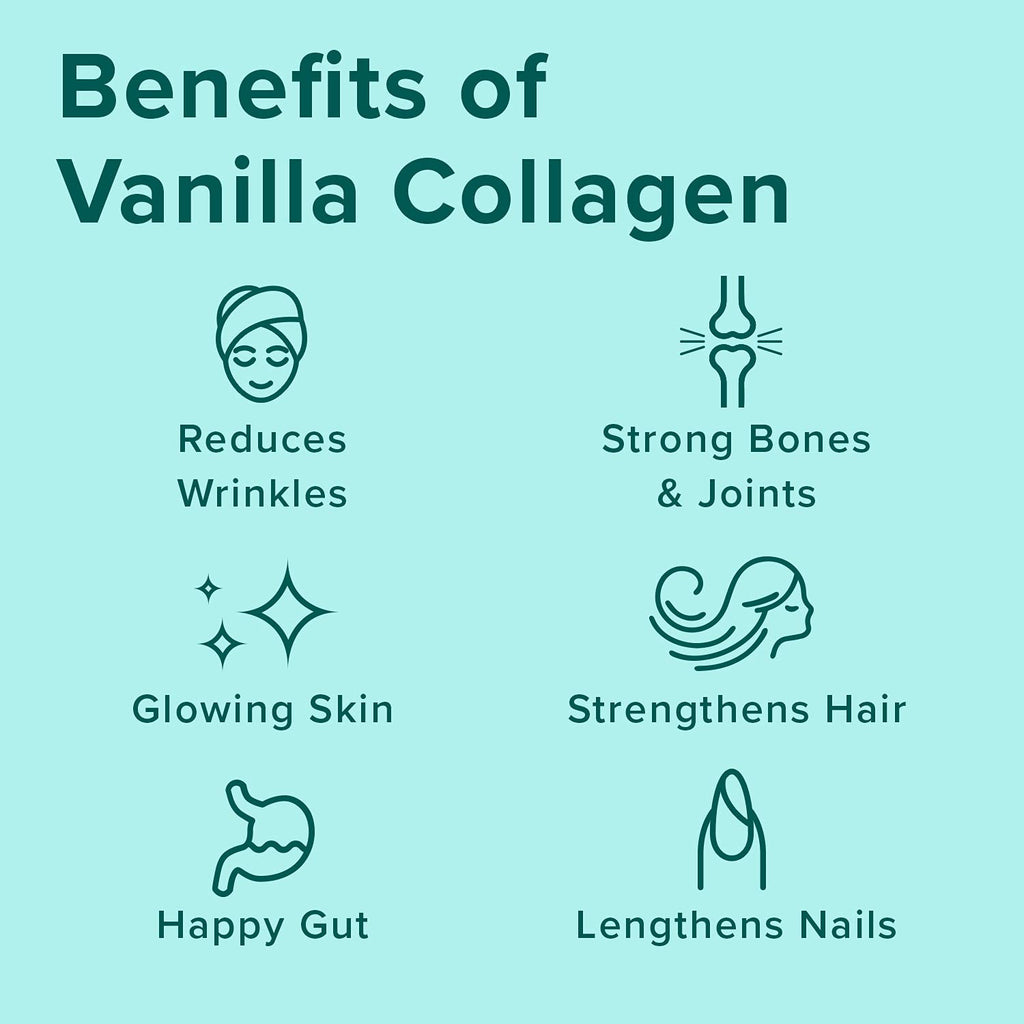 Further Food Collagen Peptides Powder Vanilla Flavored Keto Grass-Fed Collagen Type Further FoodBuy Supplements Australia