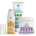 Arnica & DMSO Gel Recovery Bundle – 99.9% Pure Pharmaceutical Grade DMSO & Arnica Roll-On | Lavender Cream & Fast-Absorbing Gel | Hydrating & Non-Greasy | Made in USA Dr. RobainaBuy Supplements Australia
