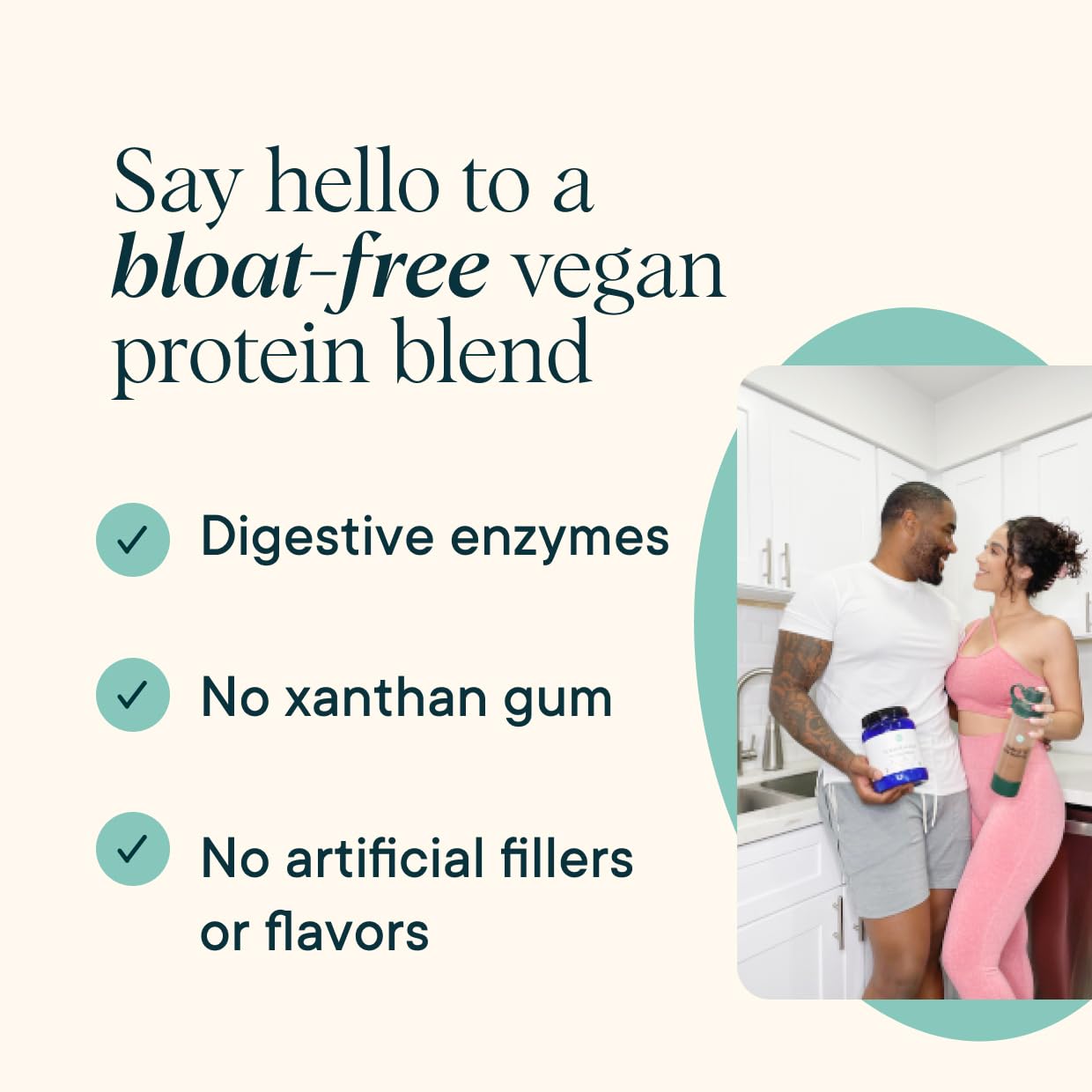 Ora Organic Vegan Protein Powder - 23g Plant Based Pea Protein Unflavored Ora OrganicBuy Supplements Australia