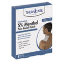 TheraCare Cold Hot Medicated Patch | 5% Menthol | Neck, Shoulder, Small Areas | 4.6” x 3.1” | 5-Count Thera CareBuy Supplements Australia