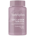 FARMASi Nutriplus Beauty Collagen Tablets, Type I and Type III Hydrolyzed Collagen with Vitamin C, 2000 mg Collagen Per Serving, 30 Tablets, 1.3 oz FARMASi buy supplements Au